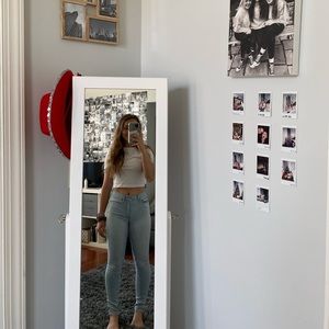 high-rise aeropostale jeans